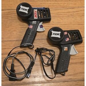 Tyco TCR Slot Car Controllers x2 Tested Vintage